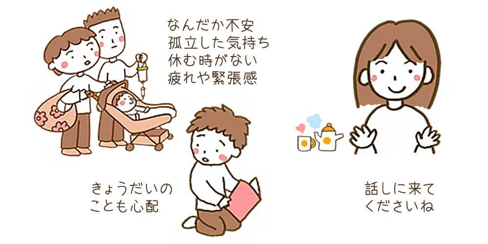 さまざまな相談への対応